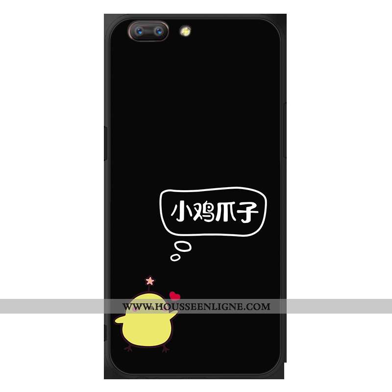 Coque Oppo A5 Fluide Doux Protection Téléphone Portable Noir Étui Incassable