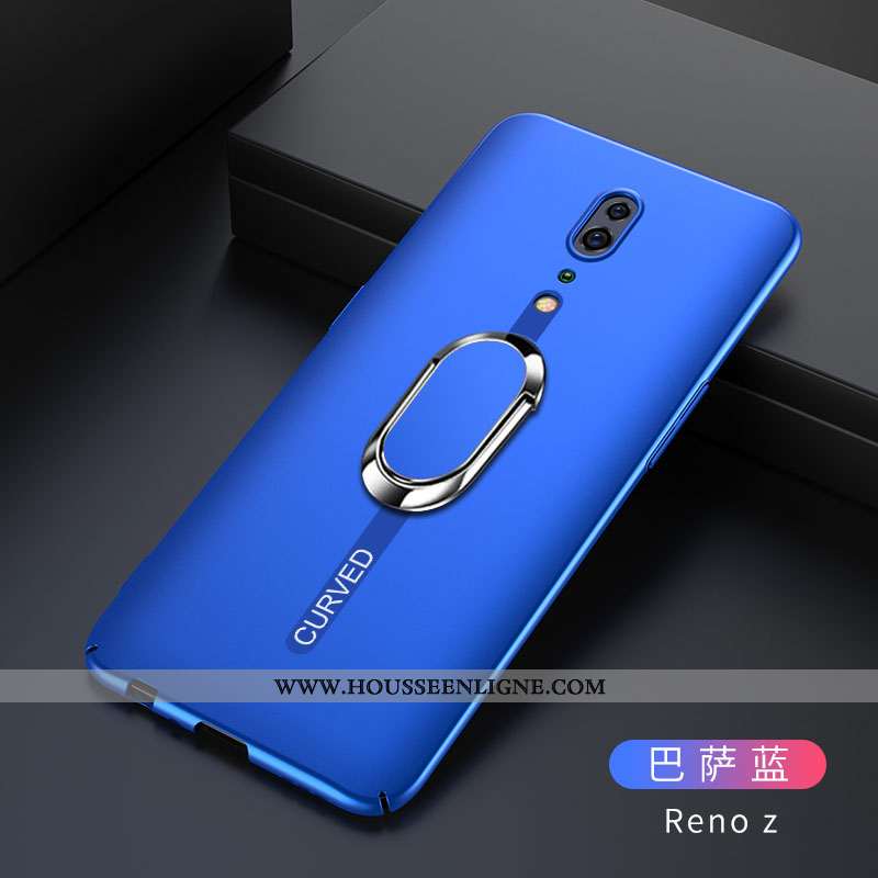 Coque Oppo Reno Z Légère Protection Tout Compris Ultra Téléphone Portable Incassable Délavé En Daim 