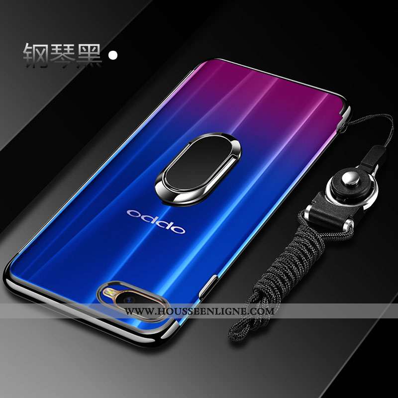 Coque Oppo Rx17 Neo Mode Protection Fluide Doux À Bord Incassable Tout Compris Bleu