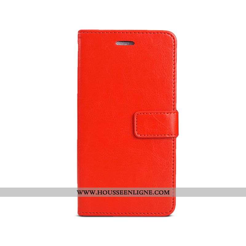 Coque Samsung Galaxy A20e Portefeuille Cuir Étui Étoile Téléphone Portable Business Incassable Rouge