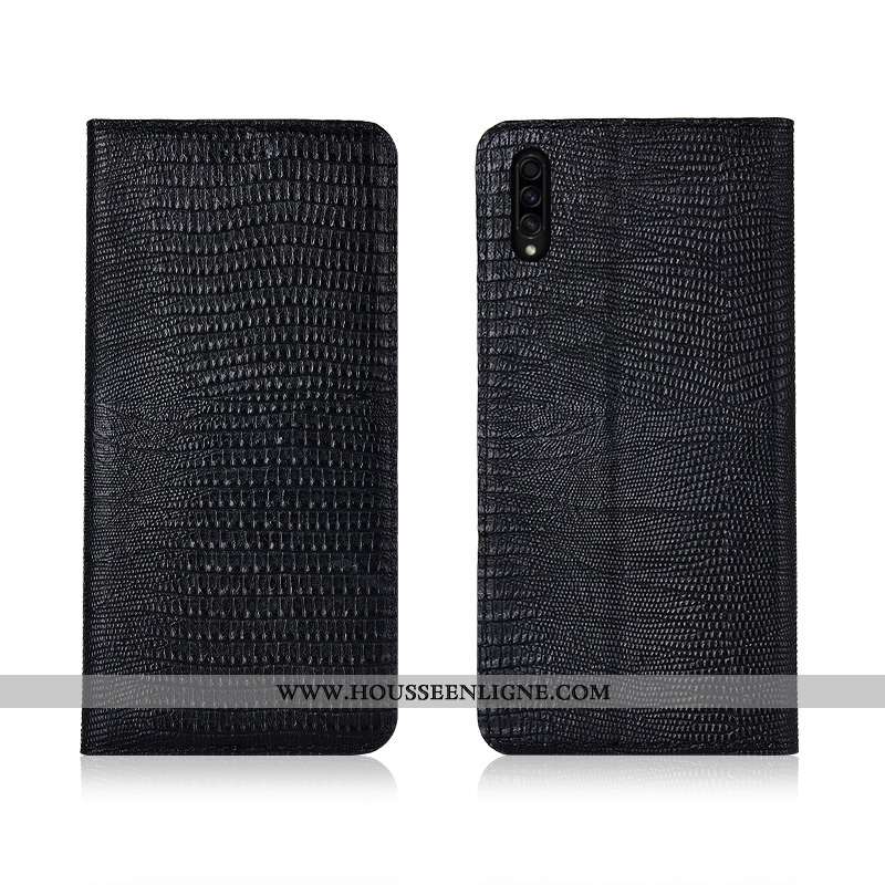Coque Samsung Galaxy A30s Tendance Cuir Téléphone Portable Délavé En Daim Véritable Protection Incas