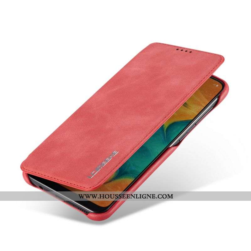 Coque Samsung Galaxy A40 Protection Tendance Rouge Étoile Tout Compris Clamshell Téléphone Portable