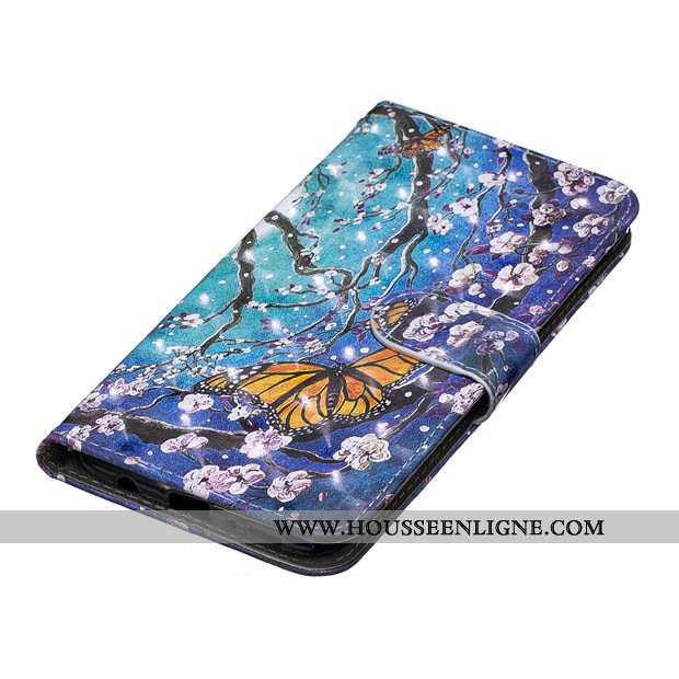 Coque Samsung Galaxy A40s Protection Silicone Étui Bleu Tout Compris Incassable
