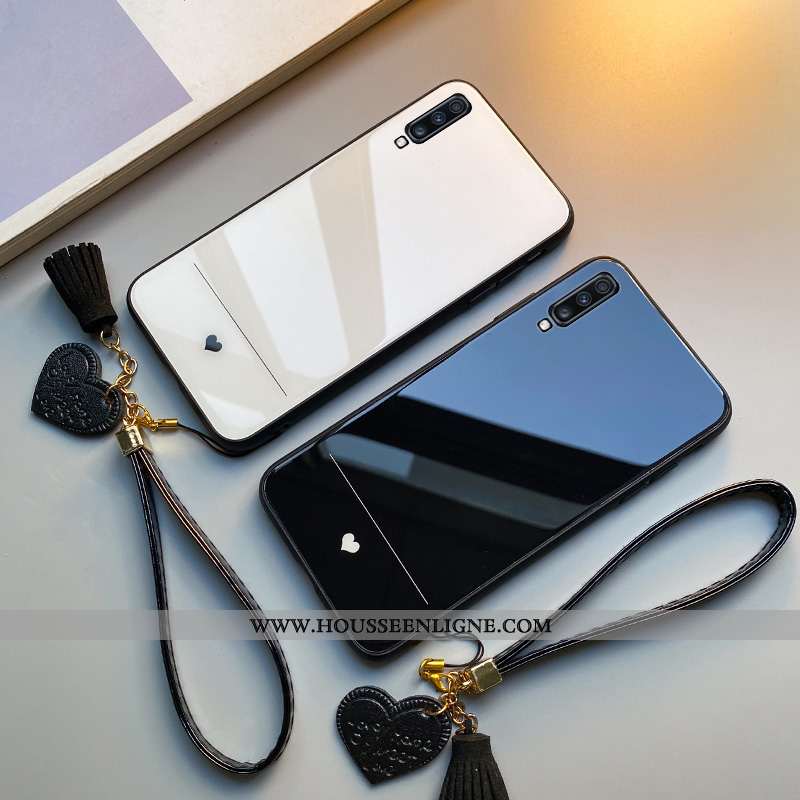 Coque Samsung Galaxy A50 Fluide Doux Protection Étoile Téléphone Portable Tout Compris Incassable Ét