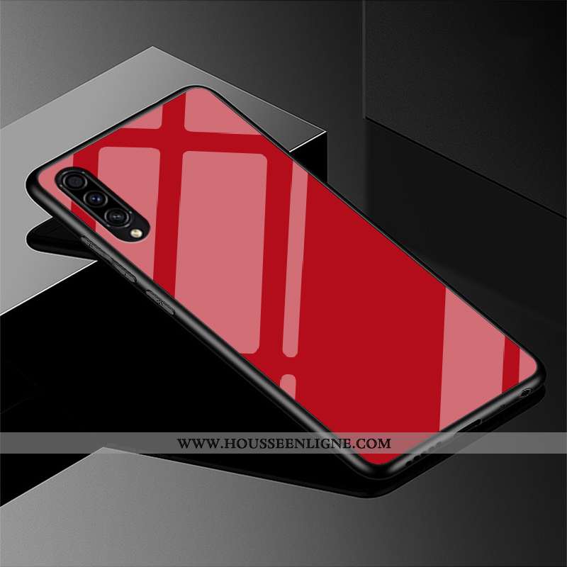 Coque Samsung Galaxy A50s Protection Luxe Simple Étui Téléphone Portable Étoile Noir