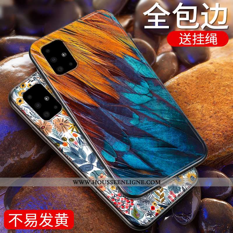Coque Samsung Galaxy A51 Silicone Personnalité Créatif Tout Compris Incassable Téléphone Portable Ve