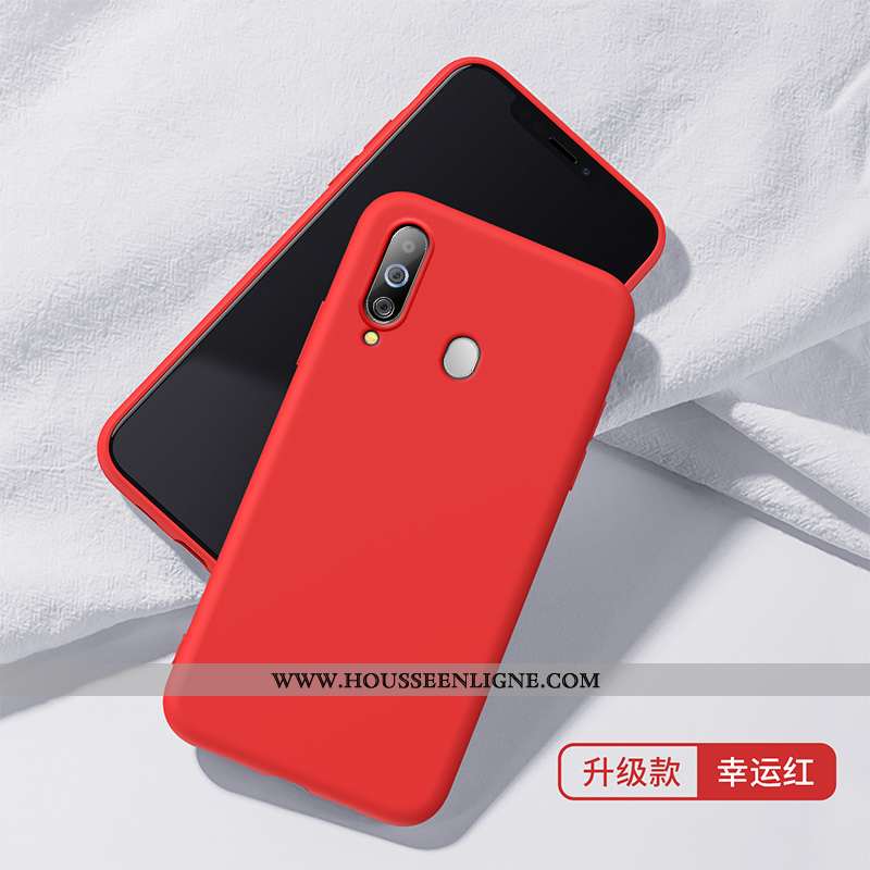 Coque Samsung Galaxy A60 Protection Personnalité Tendance Téléphone Portable Étoile Rouge Étui