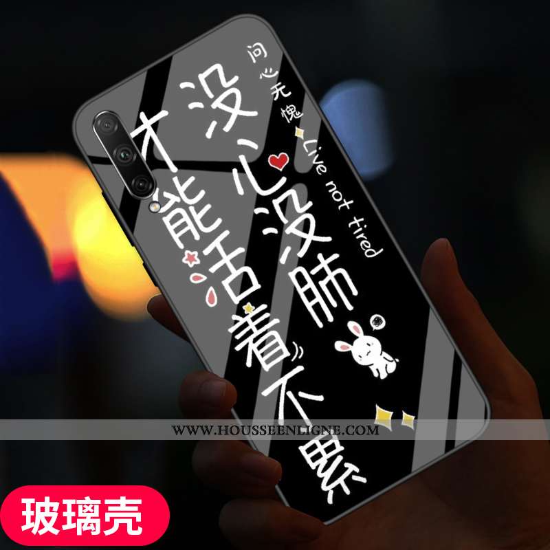 Coque Samsung Galaxy A90 5g Personnalité Créatif Tempérer Protection Verre Téléphone Portable Fluide
