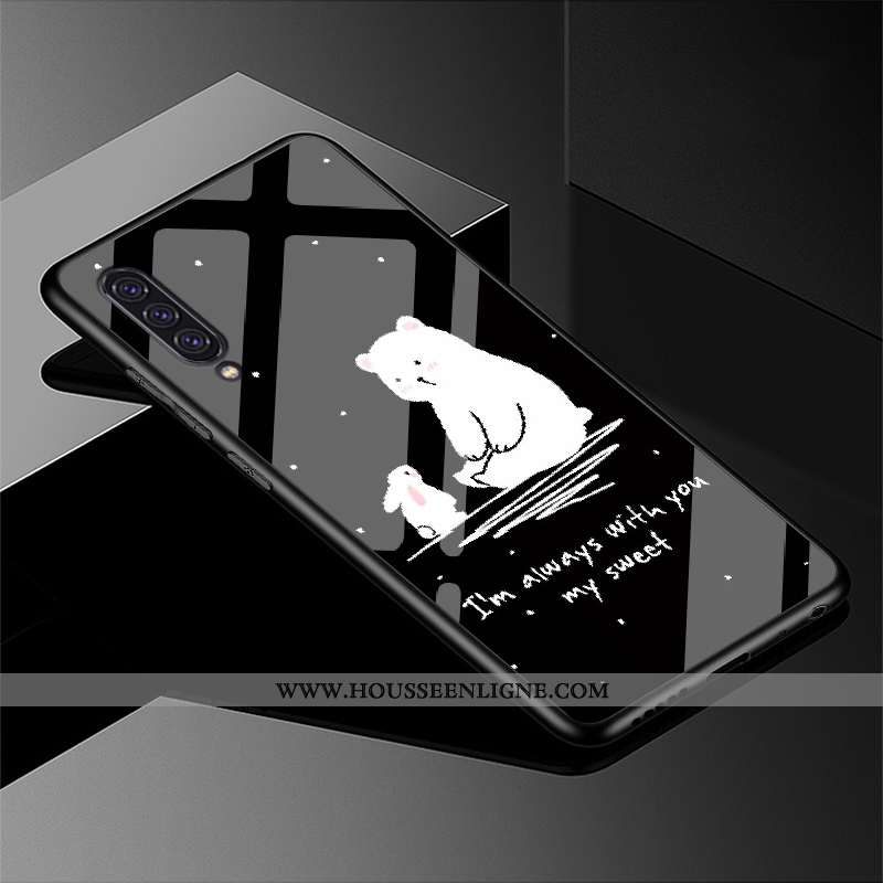 Coque Samsung Galaxy A90 5g Verre Personnalité Dessin Animé Téléphone Portable Personnalisé Fluide D