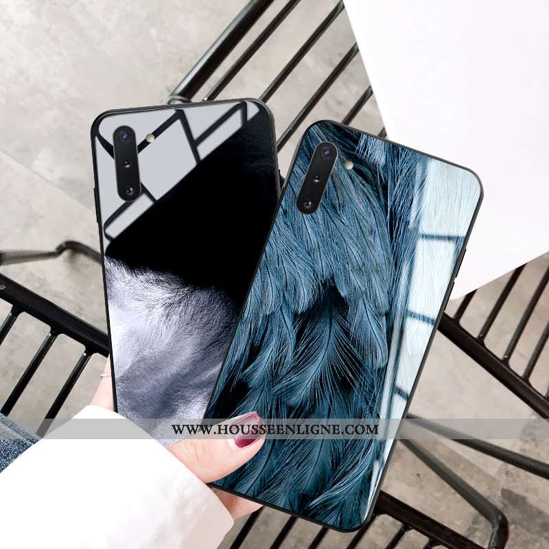 Coque Samsung Galaxy Note 10 Personnalité Créatif Étui Incassable Difficile Tout Compris Noir