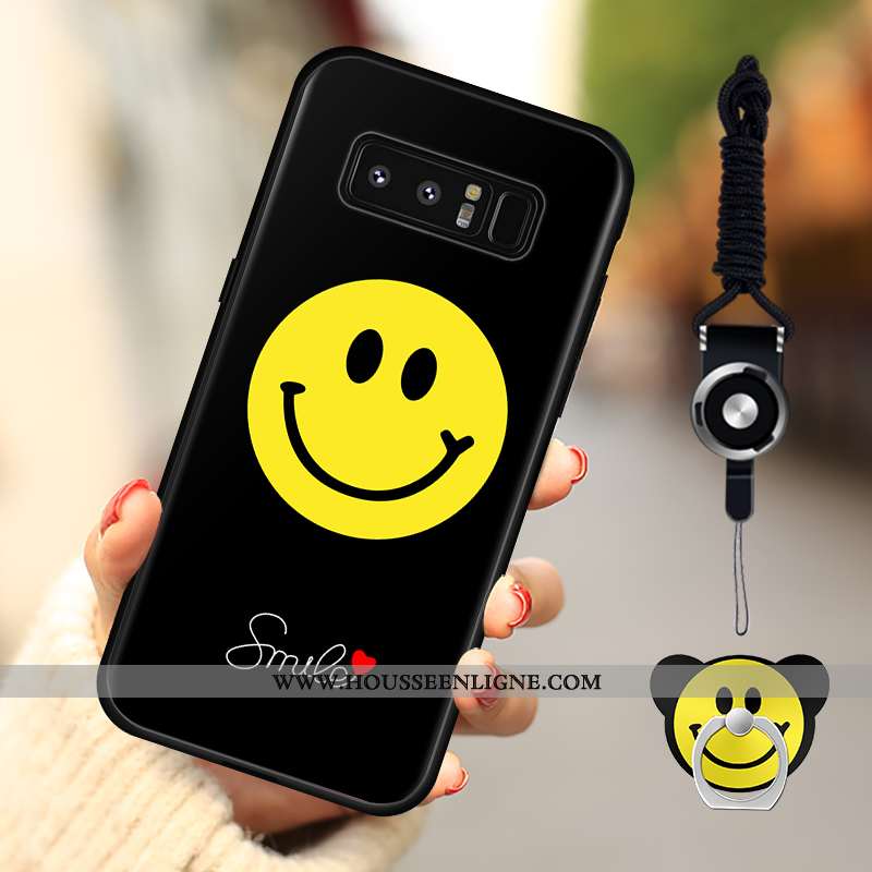 Coque Samsung Galaxy Note 8 Protection Incassable Étoile Téléphone Portable Rose Étui