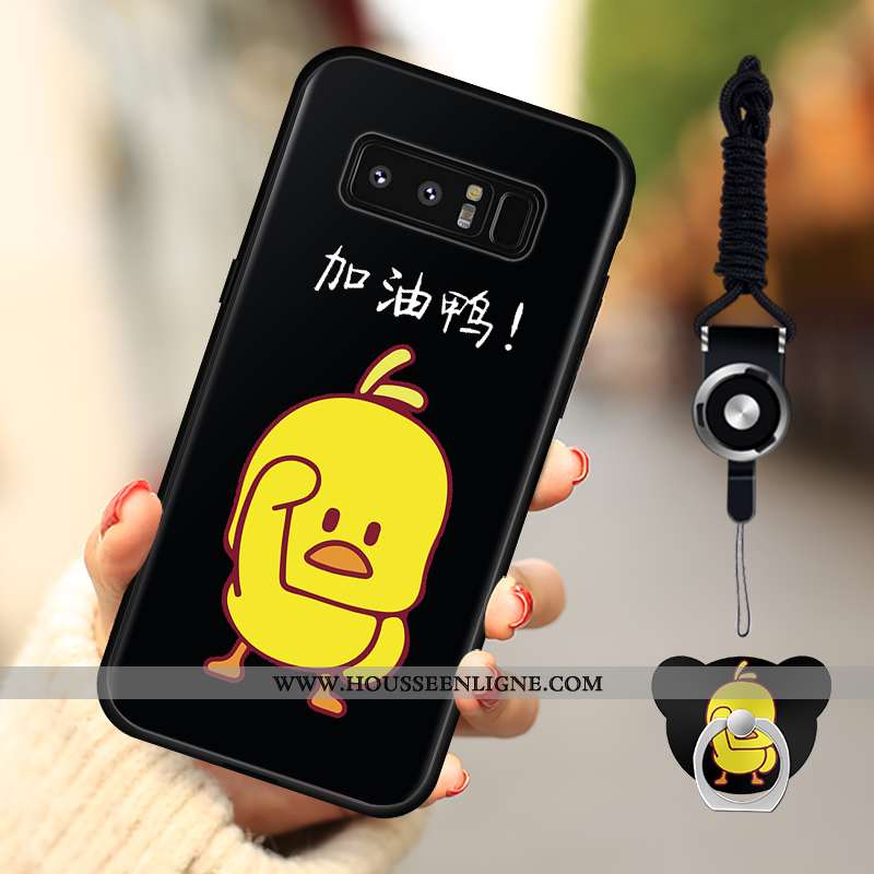 Coque Samsung Galaxy Note 8 Protection Incassable Étoile Téléphone Portable Rose Étui
