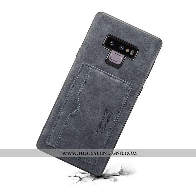 Coque Samsung Galaxy Note 9 Fluide Doux Protection Carte Téléphone Portable Incassable Étoile Tout C
