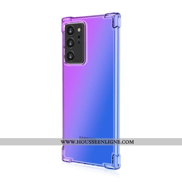 Coque Samsung Galaxy Note20 Ultra Tout Compris Étoile Violet Ballon Incassable Téléphone Portable
