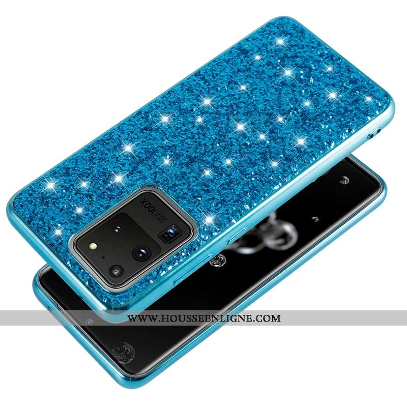 Coque Samsung Galaxy S20 Ultra Créatif Ultra Fluide Doux Tendance Légère Téléphone Portable Silicone
