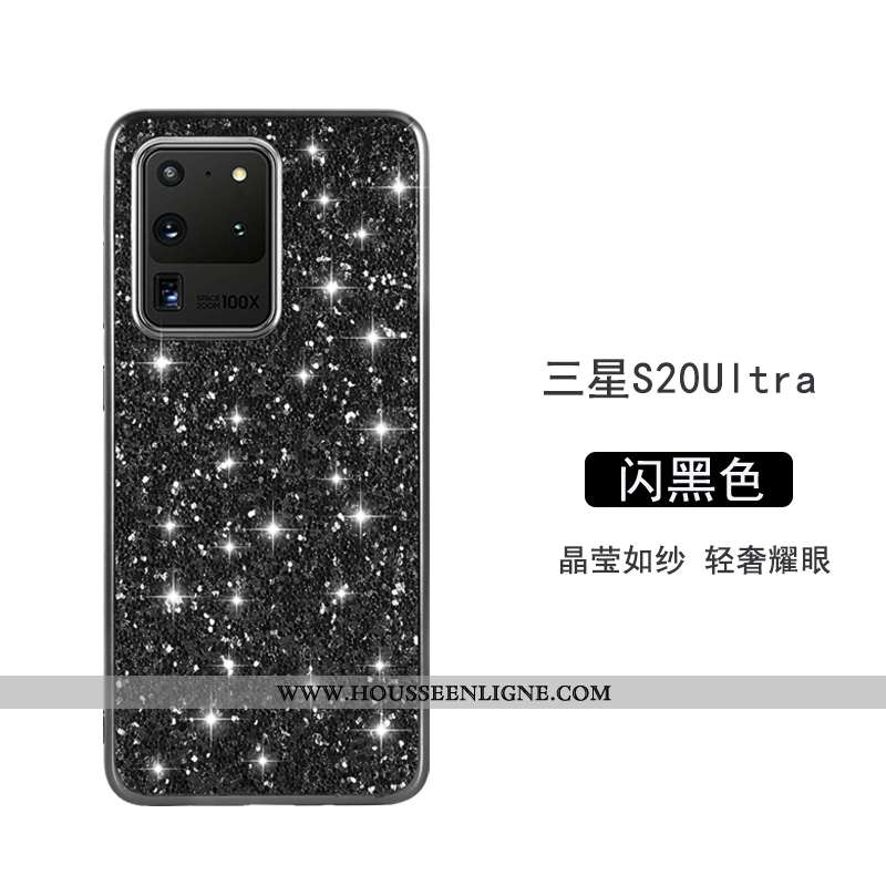 Coque Samsung Galaxy S20 Ultra Créatif Ultra Fluide Doux Tendance Légère Téléphone Portable Silicone