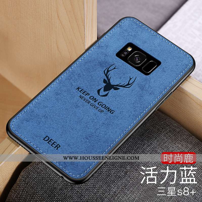 Coque Samsung Galaxy S8+ Fluide Doux Silicone Nouveau Simple Étoile Créatif Téléphone Portable Gris