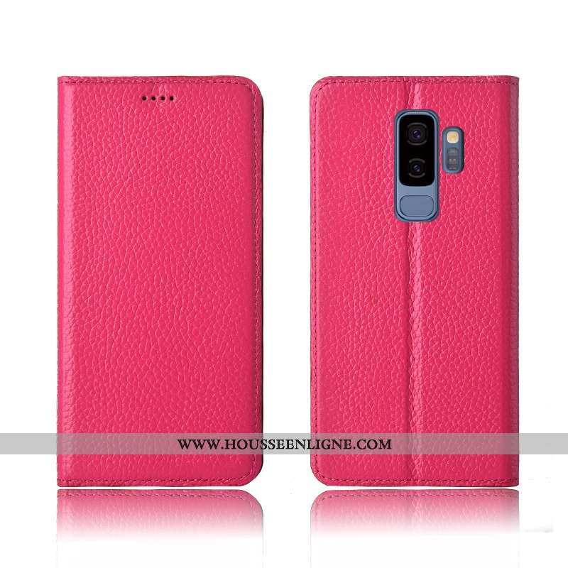 Coque Samsung Galaxy S9+ Fluide Doux Silicone Téléphone Portable Protection Clamshell Kaki Khaki