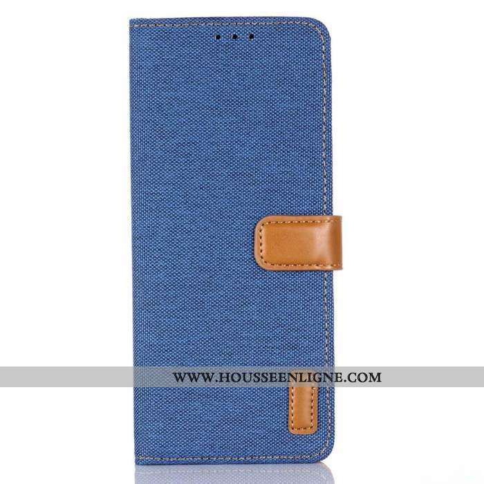 Coque Sony Xperia 10 Cuir Protection Étui Difficile Téléphone Portable Incassable Bleu
