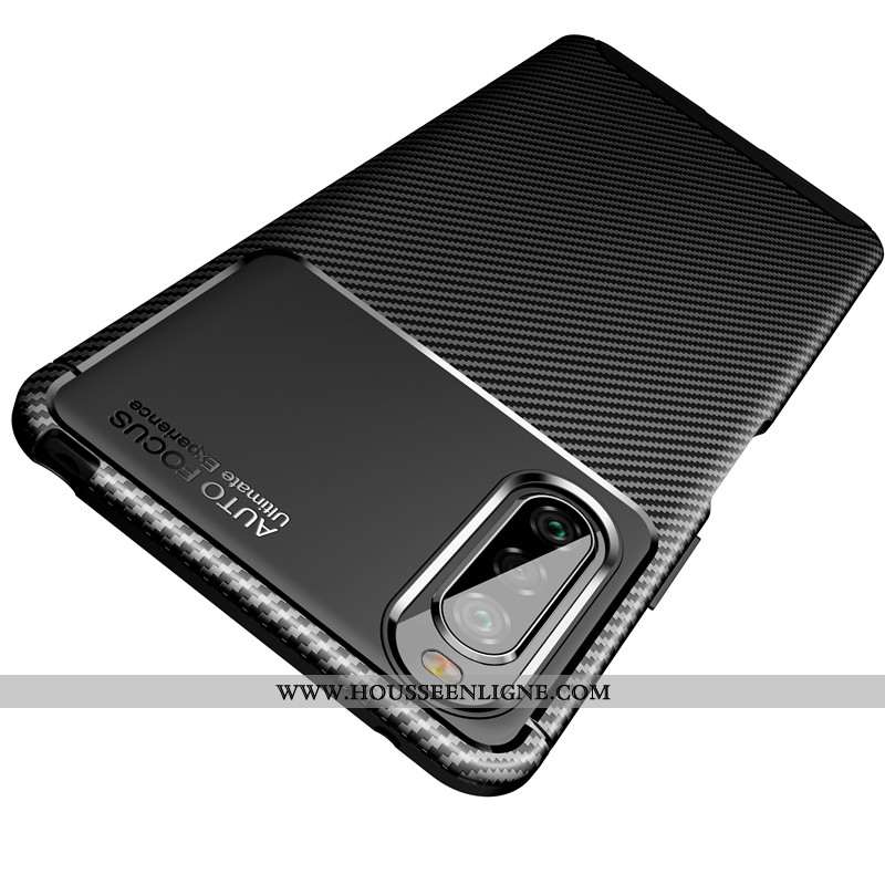 Coque Sony Xperia 5 Protection Délavé En Daim Noir Fluide Doux Incassable Fibre Modèle Fleurie