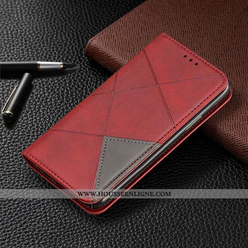 Coque Sony Xperia L2 Protection Cuir Tout Compris Étui Nouveau Téléphone Portable Rouge