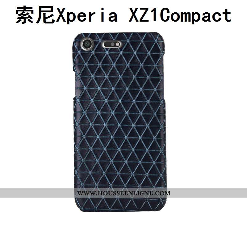 Coque Sony Xperia Xz1 Compact Luxe Créatif Protection Étui Couvercle Arrière Incassable Téléphone Po