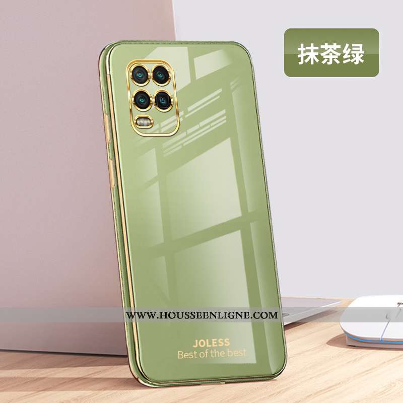 Coque Xiaomi Mi 10 Lite Mode Protection Jeunesse Fluide Doux Gris Tendance