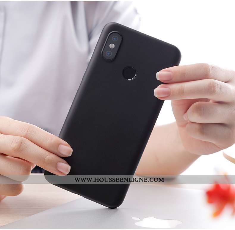 Coque Xiaomi Mi 8 Personnalité Créatif Incassable Nouveau Légère Ultra Tout Compris Noir