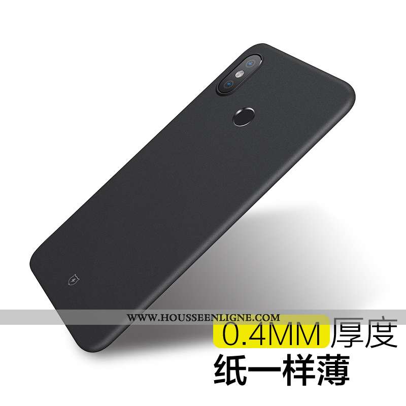Coque Xiaomi Mi 8 Personnalité Créatif Incassable Nouveau Légère Ultra Tout Compris Noir