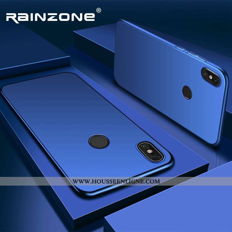 Coque Xiaomi Mi 8 Ultra Légère Protection Tout Compris Étui Téléphone Portable Bleu