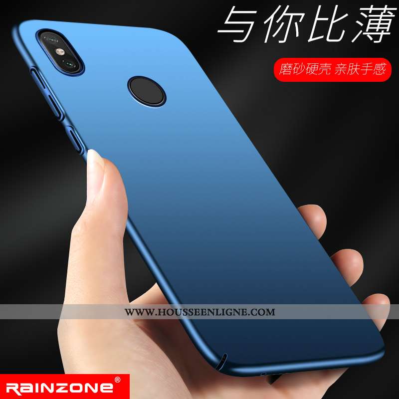 Coque Xiaomi Mi 8 Ultra Légère Protection Tout Compris Étui Téléphone Portable Bleu