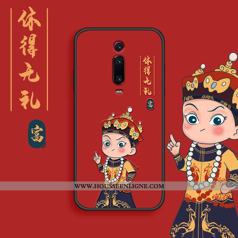 Coque Xiaomi Mi 9t Pro Gaufrage Charmant Tout Compris Silicone Palais Protection Téléphone Portable 