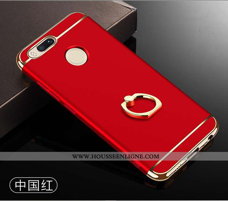 Coque Xiaomi Mi A1 Protection Support Étui Rouge Petit Grand Difficile