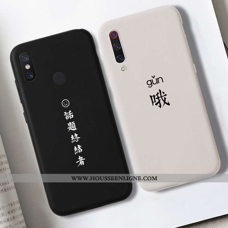 Coque Xiaomi Mi A3 Téléphone Portable Rouge Petit Beige