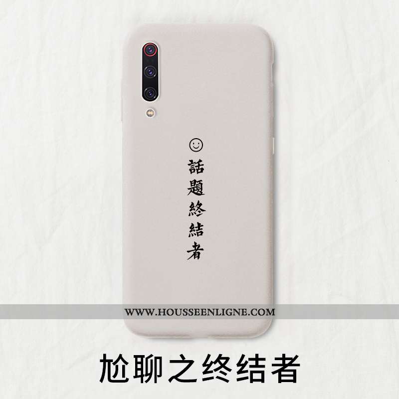 Coque Xiaomi Mi A3 Téléphone Portable Rouge Petit Beige