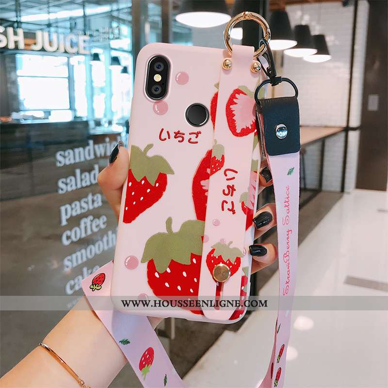 Coque Xiaomi Mi Max 3 Créatif Tendance Net Rouge Fruit Silicone Personnalité Téléphone Portable Jaun
