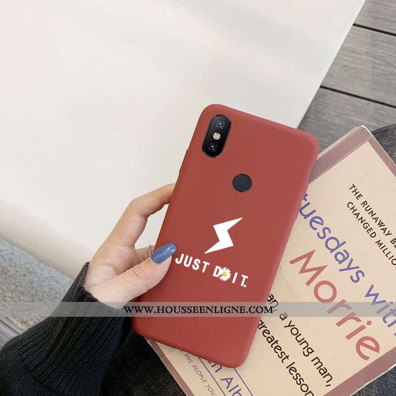 Coque Xiaomi Mi Mix 2s Tendance Protection Net Rouge Téléphone Portable Dragon Tout Compris Petit