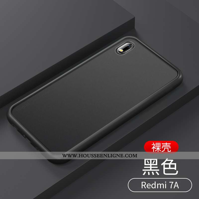 Coque Xiaomi Redmi 7a Tendance Légère Petit Bleu Marin Téléphone Portable Ultra Transparent Bleu Fon