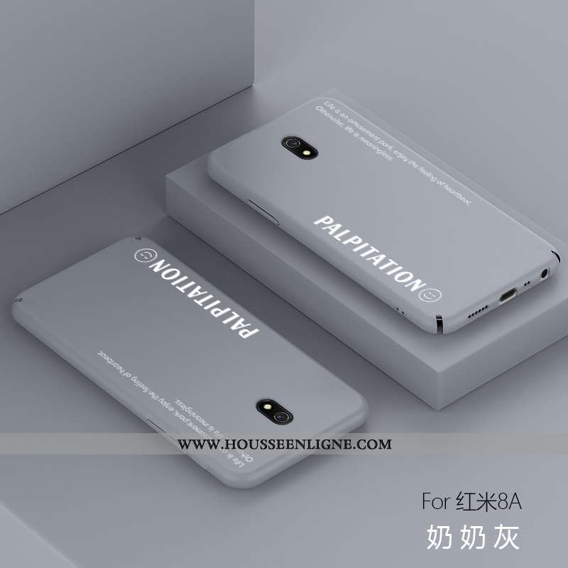 Coque Xiaomi Redmi 8a Protection Délavé En Daim Ultra Téléphone Portable Membrane Rouge Légère Verte