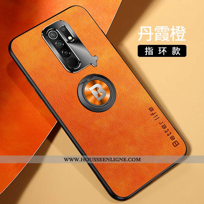 Coque Xiaomi Redmi 9 Tendance Légère Téléphone Portable Délavé En Daim Ultra Fluide Doux Petit Orang