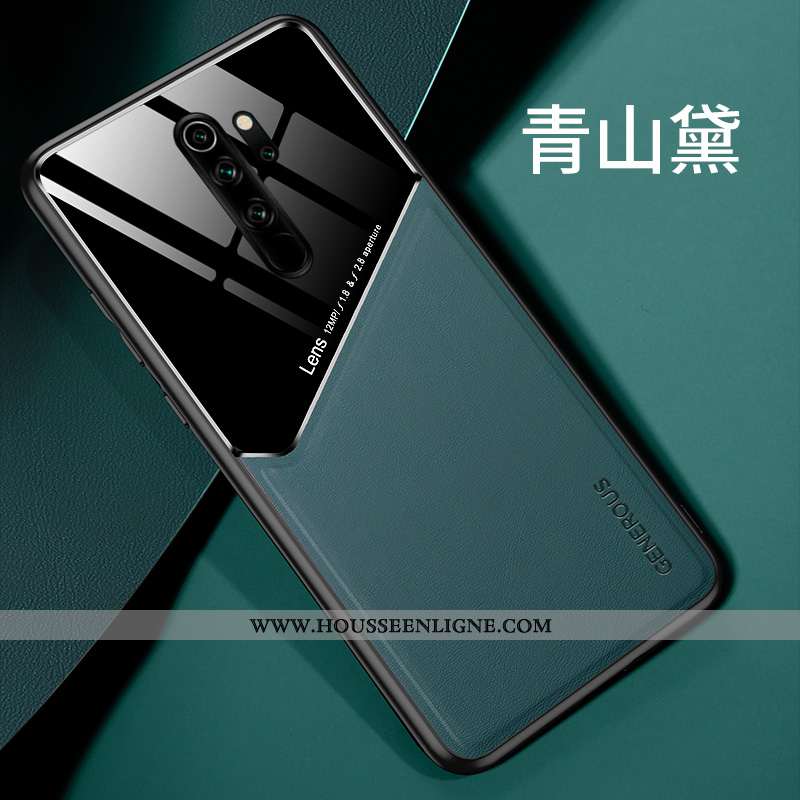 Coque Xiaomi Redmi Note 8 Pro Cuir Silicone Incassable Magnétisme Difficile Téléphone Portable Petit