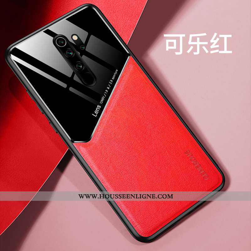 Coque Xiaomi Redmi Note 8 Pro Cuir Silicone Incassable Magnétisme Difficile Téléphone Portable Petit