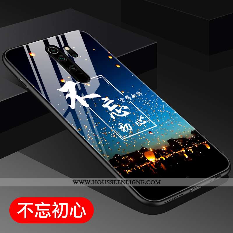 Coque Xiaomi Redmi Note 8 Pro Protection Verre Tout Compris Créatif Téléphone Portable Incassable Vi