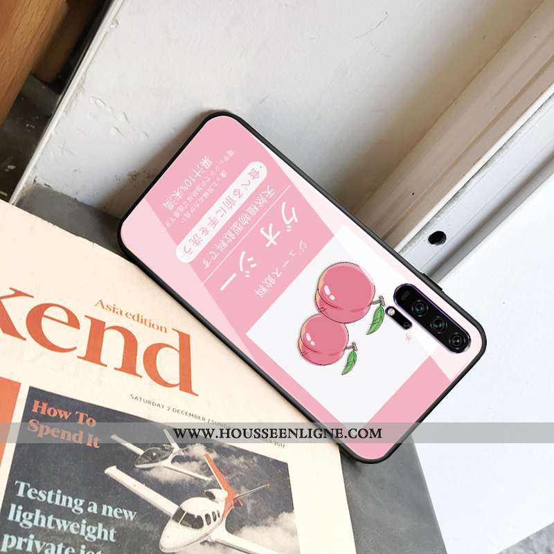 Housse Honor 20 Pro Tendance Légère Rose Téléphone Portable Tout Compris Fluide Doux Nouveau