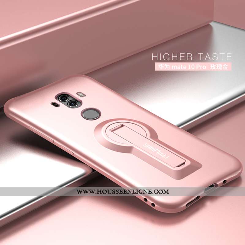 Housse Huawei Mate 10 Pro Tendance Légère Téléphone Portable Rose Support Tout Compris Coque