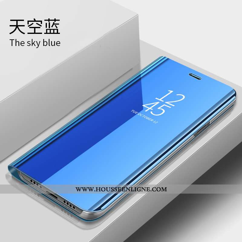Housse Huawei Mate 20 Lite Protection Créatif Dormance Incassable Bleu Clamshell Coque