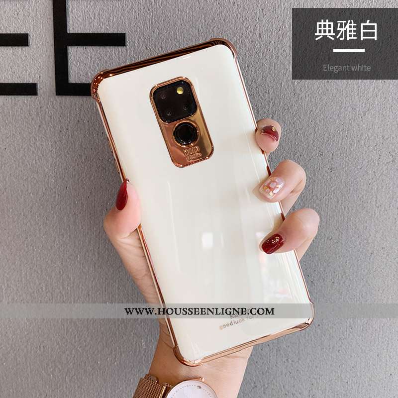 Housse Huawei Mate 20 Ultra Tendance Rose Protection Incassable Mode Coque