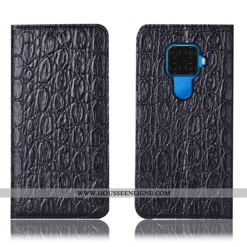 Housse Huawei Mate 30 Lite Modèle Fleurie Protection Coque Incassable Téléphone Portable Étui Bordea