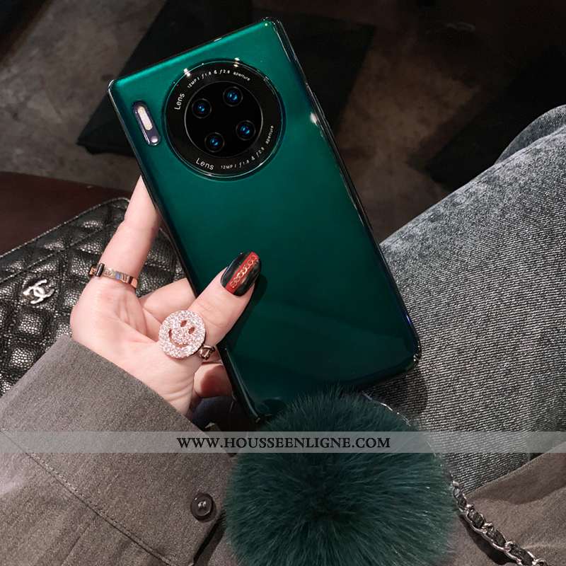 Housse Huawei Mate 30 Pro Tendance Personnalité Incassable Tout Compris Téléphone Portable Vert Net 
