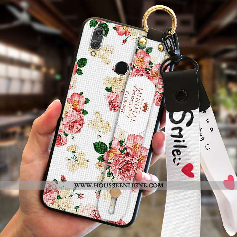 Housse Huawei P Smart+ Tendance Silicone Incassable Étui Rose Tout Compris Téléphone Portable